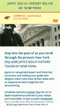 Mobile Screenshot of joycegoldhistorytours.com